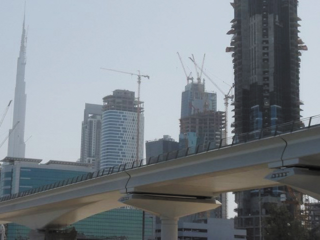 DUBAI - Impact ligne LRT