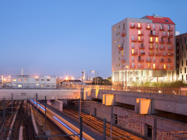 Façade Ouest du bâtiment - Source Maupin&Partners