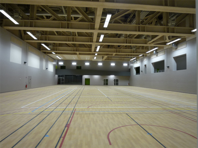 1600 m² de salles de sport