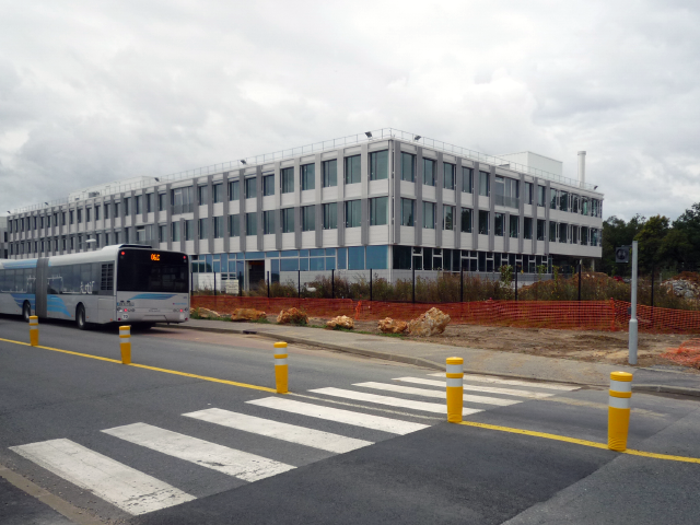 Bâtiment en fin de chantier