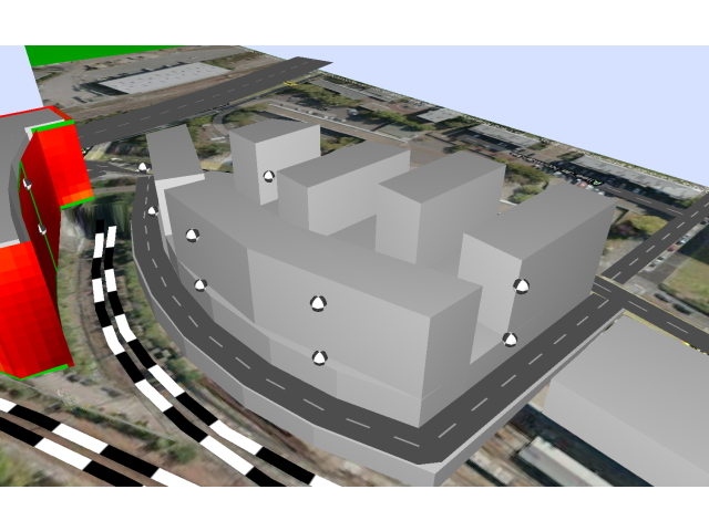 Modèle acoustique 3D du projet