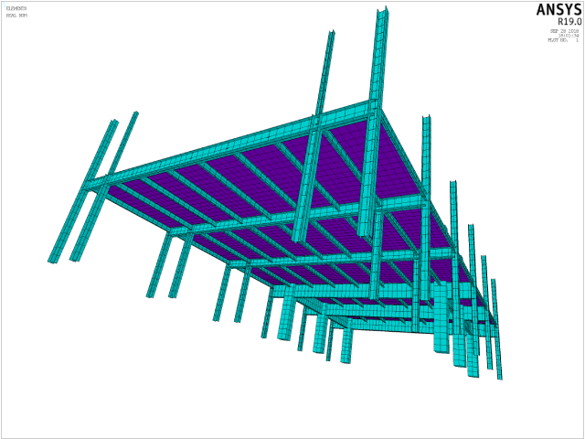 Modèle numérique du plancher