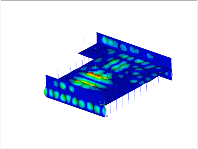 Analyse modale de plancher