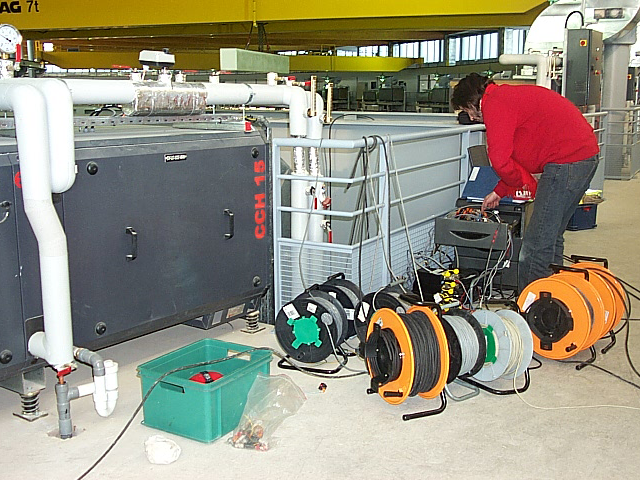 Mise en place du matériel de mesure